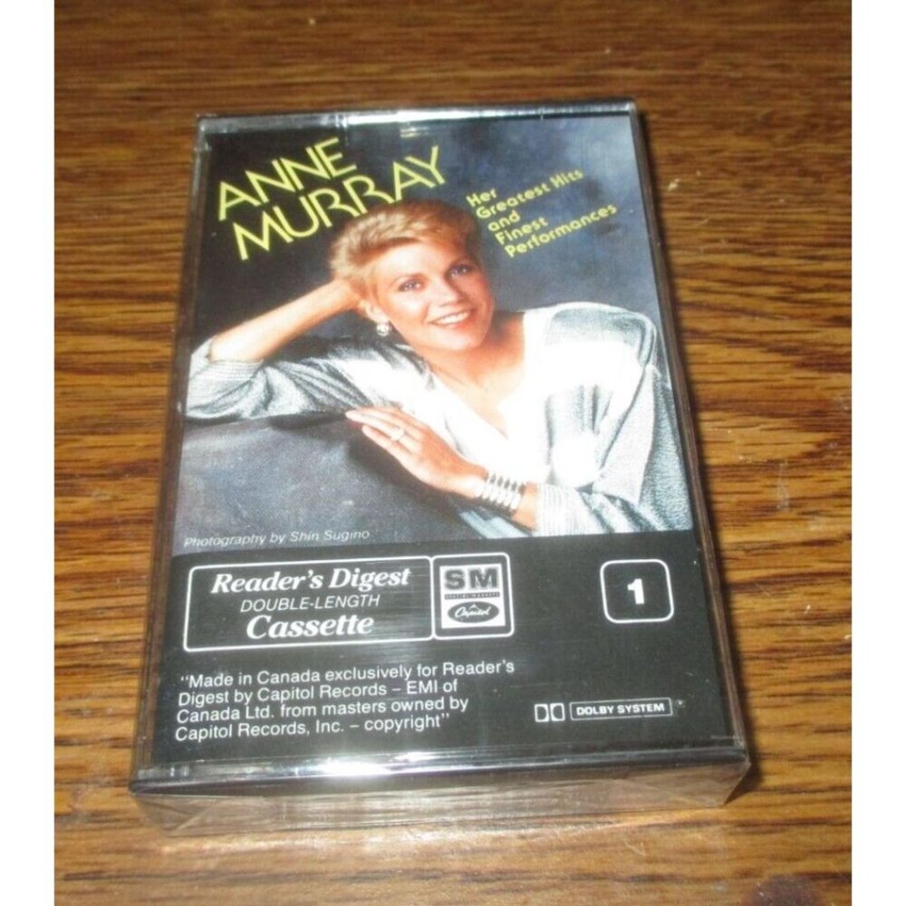 Anne Murray - Her Greatest Hits & Finest Performances Vol. 1 on cassette (EMI)